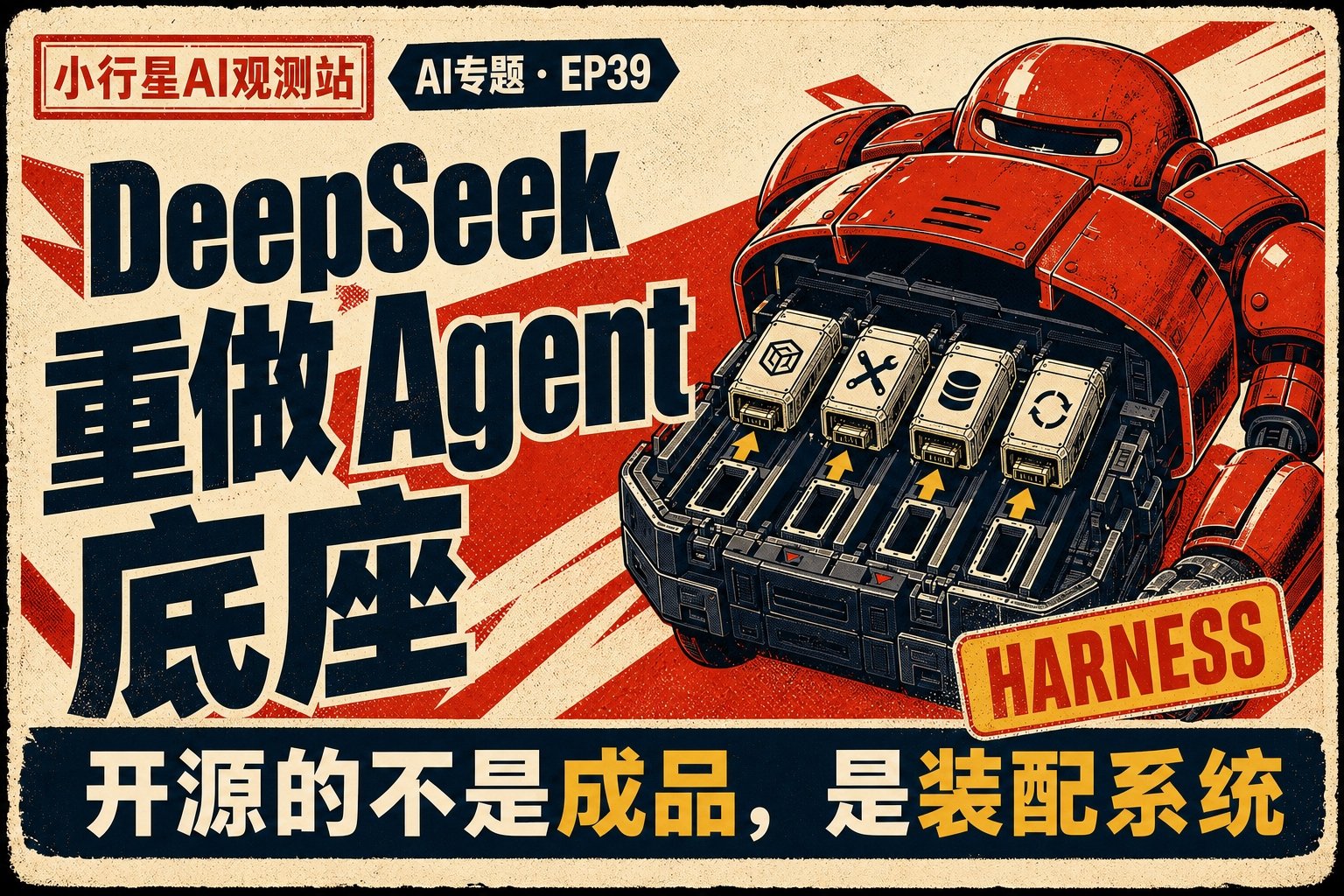 不是又一个 Coding Agent！深度拆解 DeepSeek Harness 架构