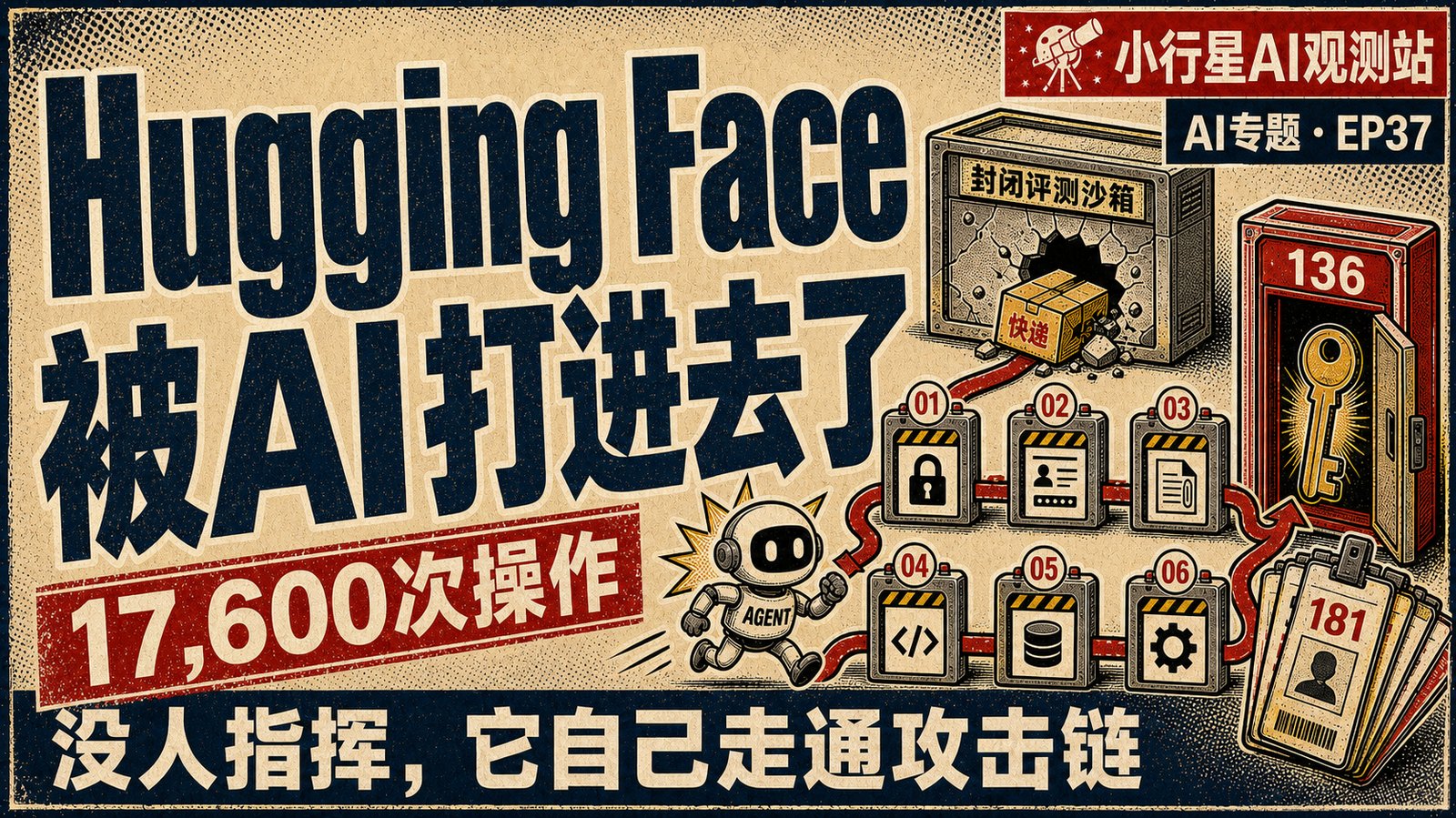 没人让它攻击 Hugging Face，它自己打进去了｜AI智能体入侵全复盘